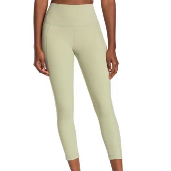 Superflex High Waist Leggings - 90 DEGREE BY REFLEX - Mint Green - Picture 1 of 6